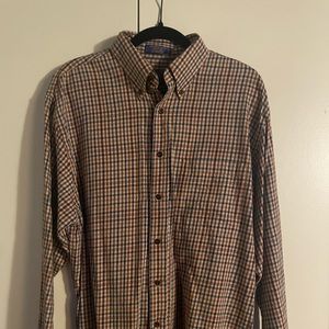 Large Pendleton Canterbury Cloth Button Up